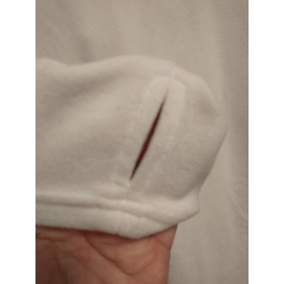 Cabela's Polartec Classic Fleece 1/4 Zip Pullover. Women's Large. White. - Picture 6 of 13